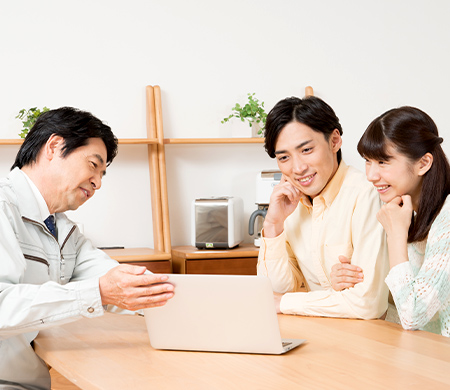 自分で決めたい方にピッタリ!