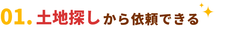 土地探し